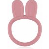 Petite&Mars Silicone teether Bunny 0m+ hryzadielko Dusty Rose 1 ks