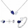 Eppi Sada šperkov Toi et Moi s lab-grown diamantom a zafírom Avila C47024