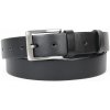 Scorteus Pánsky kožený opasok SC 2135 čierny