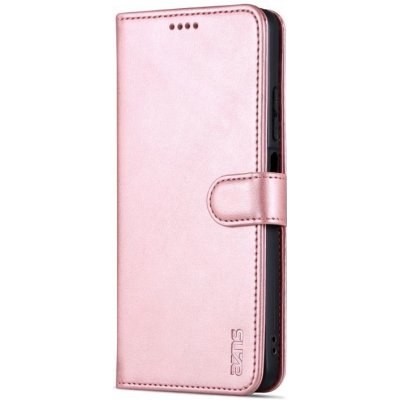Peňaženkové puzdro AZNS Skin Feel ružové – Xiaomi Redmi Note 12 5G