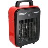DEDRA-EXIM Elektricky ohrievač 3kW DED9921B Farba: Červená