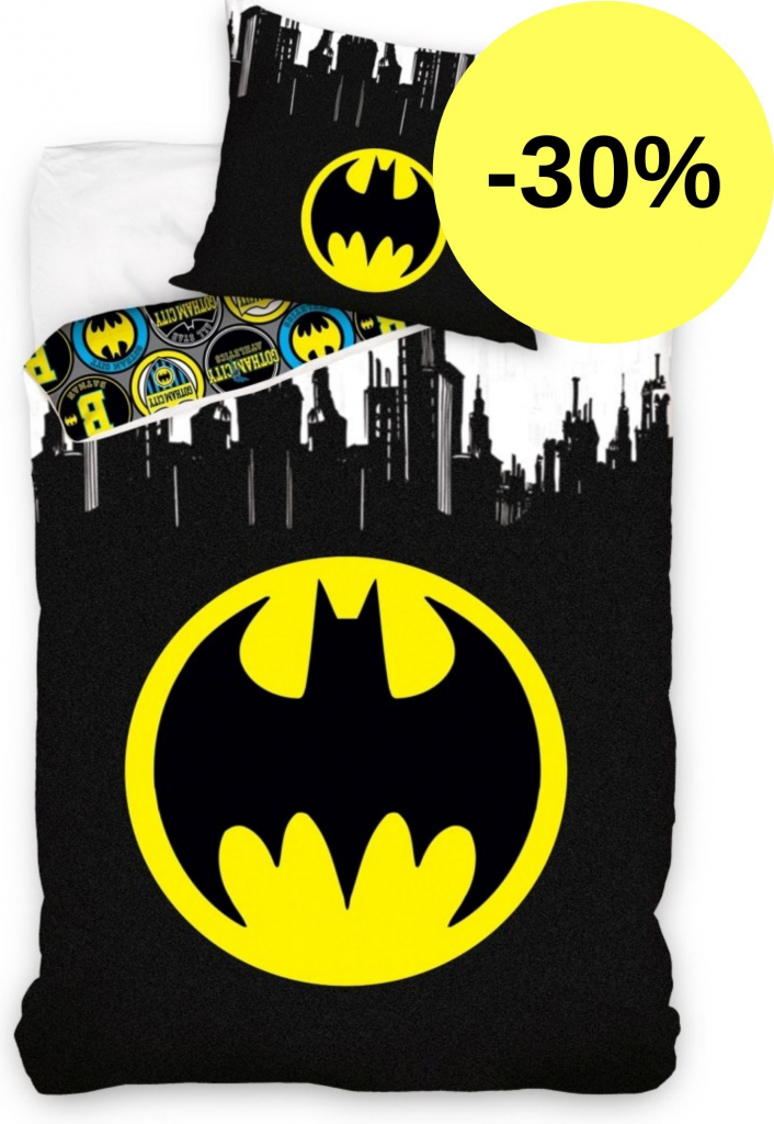 Carbotex obliečky Batman bavlna 140x200 70x90 od 27 € - Heureka.sk