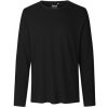 Neutral Pánske tričko s dlhým rukávom NE61050 Black L