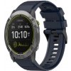 VSETKONAMOBIL 55222 SILICONE Remienok pre Garmin Enduro 2 / Tactix 7 modrý