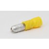 Tracon Electric Kolík izolovaný guľatý (SH4) (4,0-6,0) žltá. TR