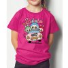 Fajntričko Kids Detské tričko - Labubu Exciting macaron Car, Farba ružová, Strih/ Variant UNISEX