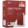 Seagate One Touch - 4TB externí HDD, USB 3.0 - červená, STKC4000403