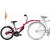 Detský prípojný bicykel WEERIDE CO-PILOT ružová