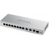 Zyxel XGS1250-12 v2, 12-Port Gigabit webmanaged Desktop Switch with 8 port 1G + 3-Port MultiGig 1/2.5/5/10G + 1-Port SFP