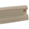 Roh (vonkajší) DOPREDAJ: Soklová podlahová lišta SLK50 W131 Jaseň 2,5 m