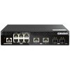 QNAP riadený PoE++ switch QSW-M2106PR-2S2T (6x 2,5GbE RJ45, 2x 10GbE RJ45, 2x 10GbE SFP+, malá šírka) (QSW-M2106PR-2S2T)