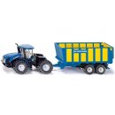 Model Siku Farmer Traktor New Holland s prívesom Joskin 1:50