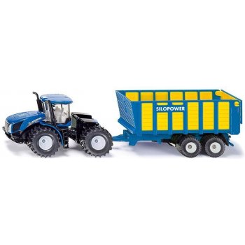 Siku Farmer Traktor New Holland s prívesom Joskin 1:50