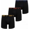 Pánske boxerky Nike Everyday Cotton Stretch 3P - black light crimson/ocher/deep night - Čierny (XL)