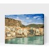 Vymalujsisam.sk Maľovanie podľa čísiel - Palermo, Taliansko Veľkosť: 30x40cm, Rám: Na kartónovej doske