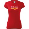 Cycling ekg - Dámske Fantasy športové (dresovina) - XL ( Červená )
