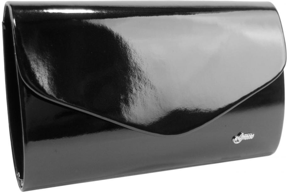 Grosso luxusní listová kabelka SP102 černý lak