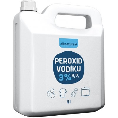 ALLNATURE Peroxid vodíka 3% 5000 ml