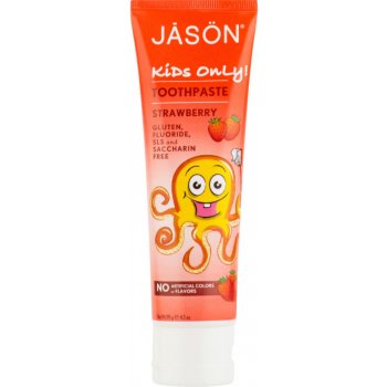 Jason Kids Only zubná pasta pre děti jahoda 119 g