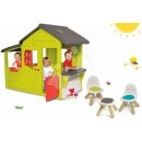 Smoby Set domček Záhradník Neo Floralie s kuchynkou+2 stoličky a stolček KidChair SM310300-18