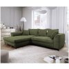 | Rozkladacia rohová sedacia súprava LAGOA ľavá zelená s úložným priestorom | FF0017