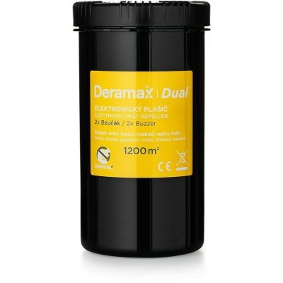 Deramax-Dual Elektronický plašič (odpudzovač) krtkov a hlodavcov 0350