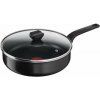 Tefal Simply Clean Red hlboká panvica + pokrievka 24 cm B5673253 Tefal