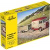 Heller Citroen HY + Goods Trailer 1/24