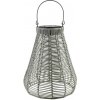 Mondex Solárny lampáš SOKKE 33/45 sivý