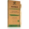 Pandoo Bamboo Toothbrush bambusová zubná kefka Medium Soft 4 ks