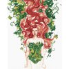Zuty - Poison IVy (batman), 40×50 cm, vypnuté plátno na rám (8596530135777)