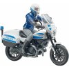 Bruder 62731 Policejní motocykl Ducati s policistou
