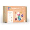 Magnetická stavebnica CONNETIX® Pastel Square Pack 40 ks