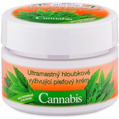 Bione Cosmetics - Ultramastný vyživujúci pleťový krém Cannabis 51ml