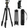 K&F Stativ Concept K234A3 s kulovou hlavou BH-36 a držákem telefonu