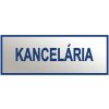 Ceduľa Kancelária - Retro plechové cedule