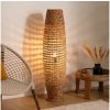 Atmosphera | Atmosphera - Stojacia lampa SAND 1xE27/40W/230V buk/vodný hyacint | P6712