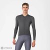 Castelli ESPRESSO 2 LS dres, dymová sivá XXL