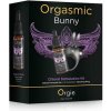 Orgie Bunny - vibračný erekčný krúžok set čierny