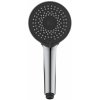 Molina AQS55009 ručná sprcha 4-polohová, chróm-čierna matná