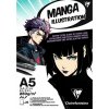 Clairefontaine Manga Illustration Skicár 20 A5 250 g