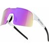 brýle FORCE SPIRE bílé, fialové zrc. sklo