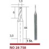 Tvrdokovová fréza 1.0mm PROXXON 28758 (Tvrdokovová fréza 28758)
