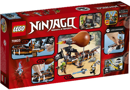 LEGO® NINJAGO® 70603 Útočná vzducholoď od 90 € - Heureka.sk