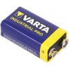 VARTA Batéria alkalická 6F22; 9V nenabíjateľná; Industrial PRO