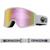 DRAGON snb okuliare - DXT OTG - White Lumalens Pink Ionized Lens (105) veľkosť: OS