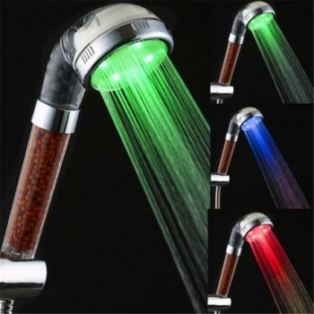 Farebná svietiaca LED sprcha s kamienkami od 15 € - Heureka.sk