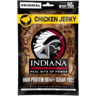 Indiana Jerky Chicken Original Kuřecí sušené maso 90 g