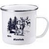 Plechový hrnček Lovtek 250ml biely