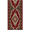Alfa Carpets 300x100 cm s obšitím Behúň na mieru TEHERAN T-102 red - šíre 100 cm Červená